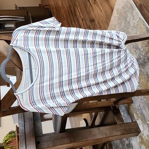 Maurices 24/7 tee, Americana women's size medium cute top
